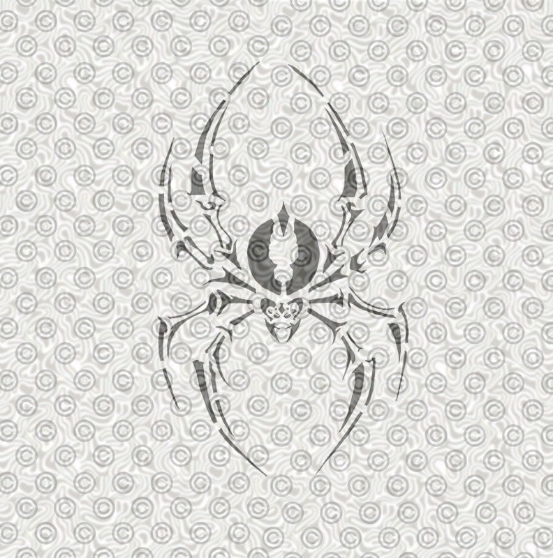 Spider Stencil