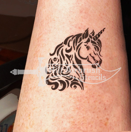 Fae Unicorn Stencil