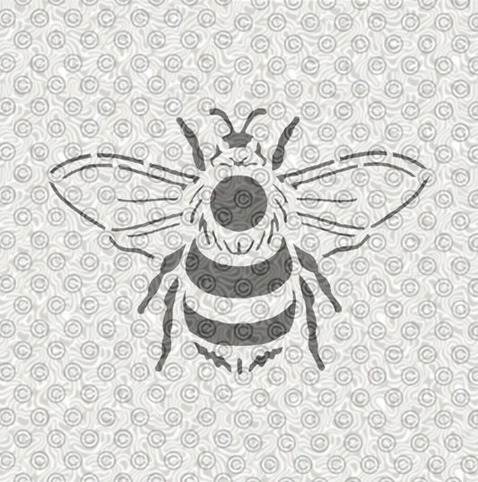 Bumble Bee Stencil