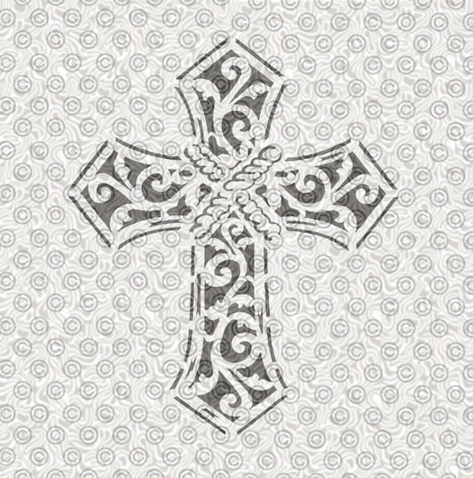 Classic Cross Stencil