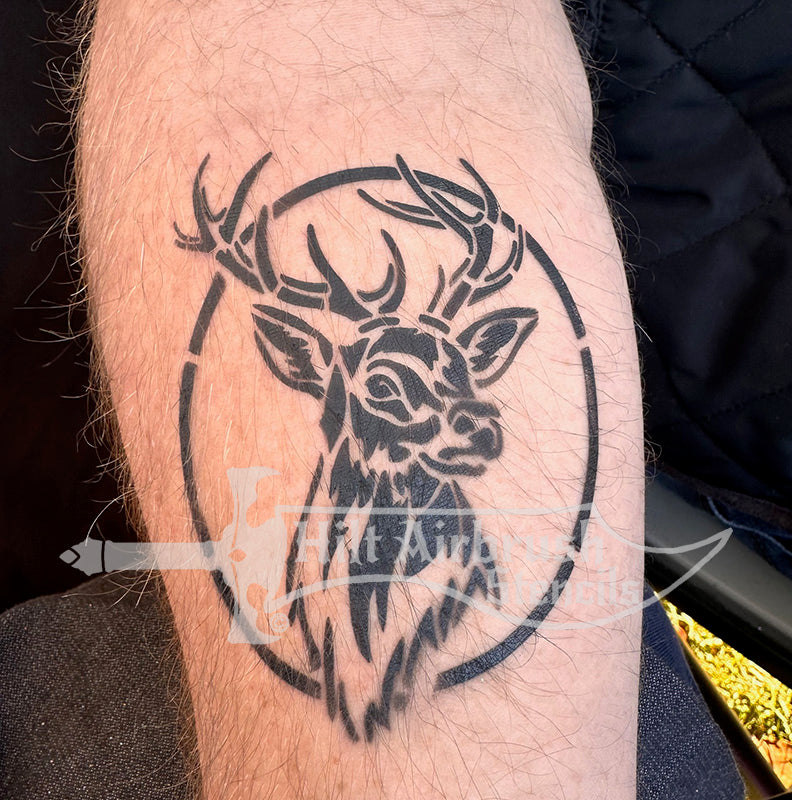 White Tail Deer Stencil