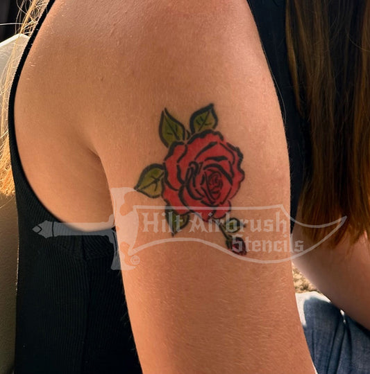 Classic Rose Stencil